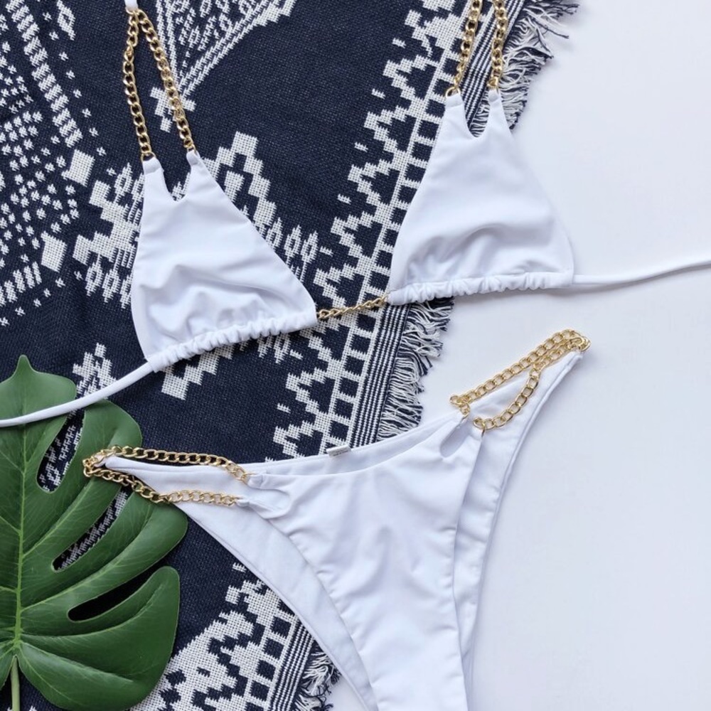 Brand new shein chain bikini - Picture 3 of 4